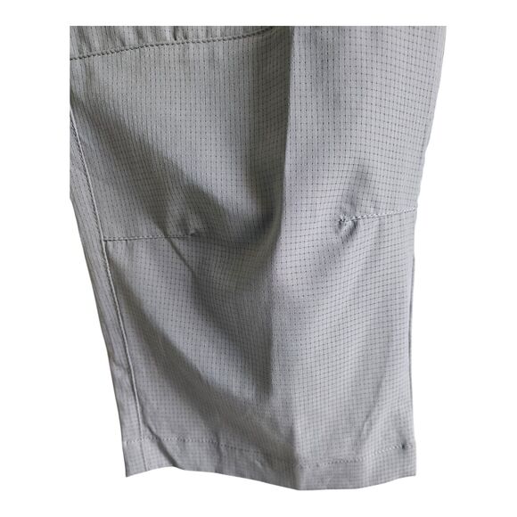 MAPAMYUMCO Women's S Pants Capri Cropped Gray Quick Dry Air Hole Tech 26 x 20 - Picture 6 of 9